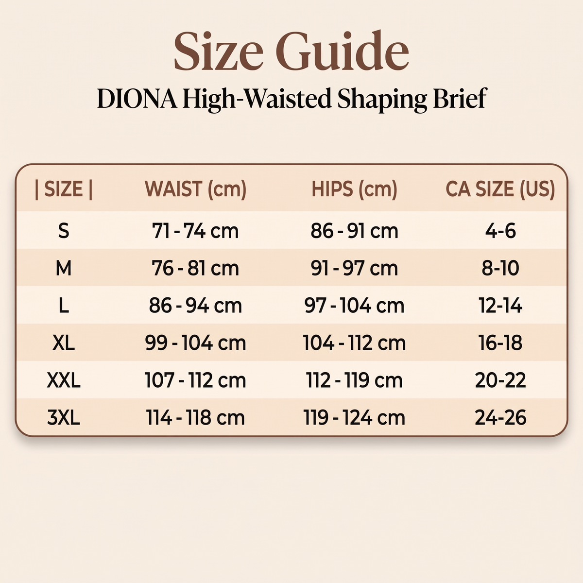 High-Waisted Shaping Brief